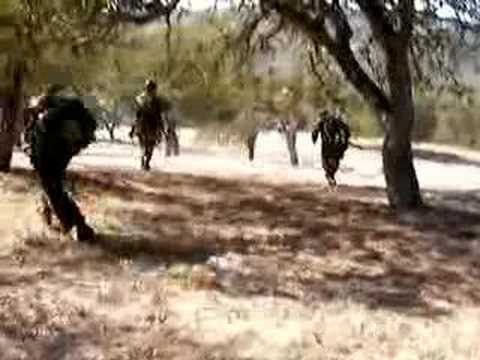 German Paratroopers in the Assault at a California WWII Reenactment
