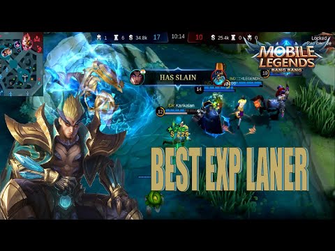 KING OF EXP LANE | YU ZHONG BEST BUILD & EMBLEM | MLBB