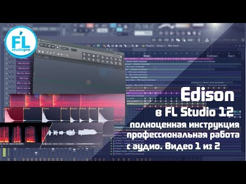 Полный разбор Edison в FL Studio 12. Урок - обзор как работать с аудио в новом Edison (12)
