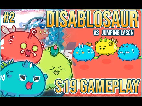 DISABLOSAUR + DISCARD BUG vs POISON TEAM #2 | Axie Infinity Season 19: