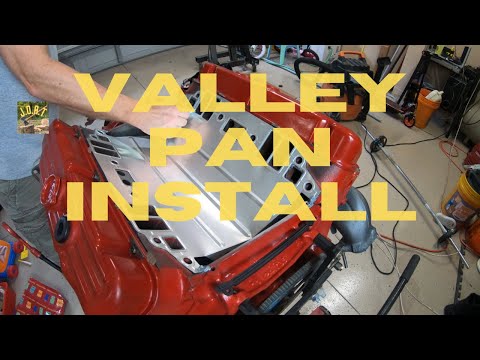 Intake Valley Pan And End Seal Install