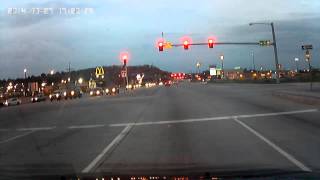 preview picture of video 'Rear-ended by distracted driver. Forward-view dash cam. Catoosa, Oklahoma'