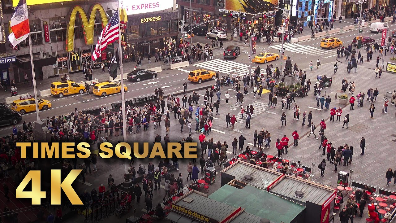 Live webcam view of Times Square Live Cam