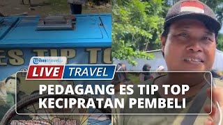 Pedagang Es Tip Top Kecipratan Berkah Pernikahan Kaesang-Erina, Makanannya Laris Manis