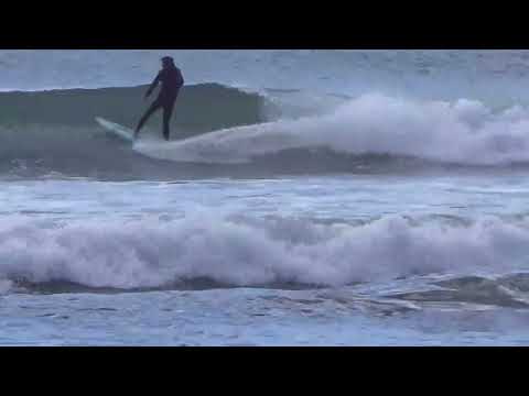 Twin fin surfing by Jaco Taljaard from JT Customs