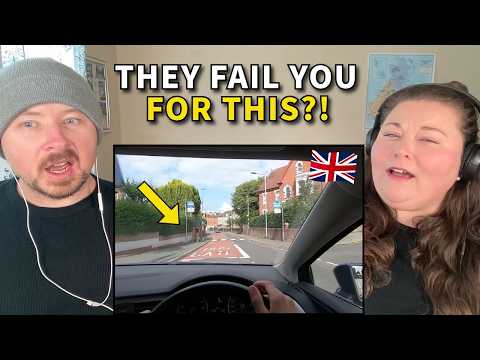 Americans React: Top 10 Reasons People Fail the UK Driving Test