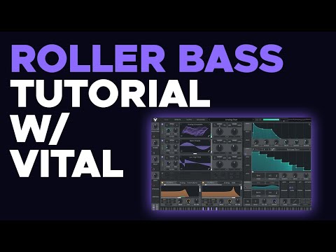 Video: how to make a roller bass in Vital