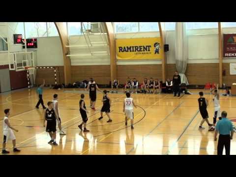 EYBL U17, Kaliningradi SDJSOR nr 9 - Turu West Coast All-Stars , III veerandaeg, 17.01.2015, Jõhvi