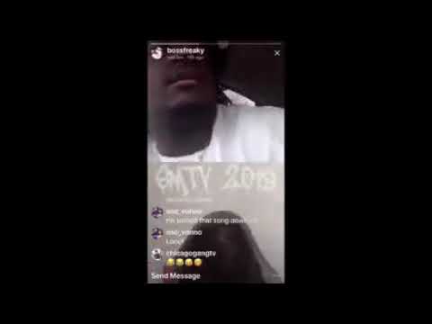 Boss Freaky O Block K SLIDING THRU O BLOCK & 600 LOOKING FOR OPPS SAYS AINT NO MORE 600