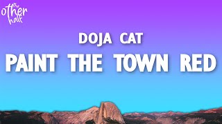 Doja Cat - Paint The Town Red (Lyrics)