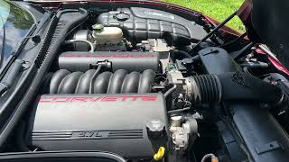 2003 Chevrolet Corvette 50th Anniversary Cold Start