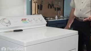 Dryer Repair — Replacing the Lint Filter (Whirlpool Part # 349639)
