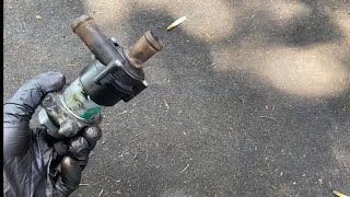 B5 Audi s4 after run coolant pump replacement