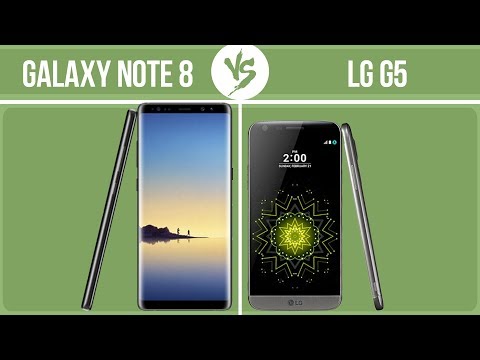 Samsung Galaxy Note 8 vs LG G5 ✔️