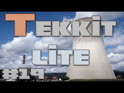 Tekkit Lite Lets Play - EP 19 - Industrializing With IndustrialCraft 2 Slow EU Powered Quarry! [S1]