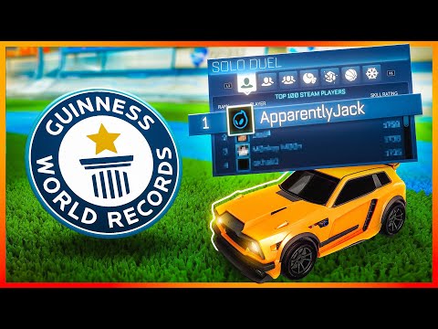 I broke oKhaliD's WORLD RECORD for the highest 1v1 MMR in Rocket League history!