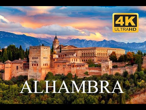 Beauty of Alhambra Palace, Granada-Andalusia, Spain in 4K| World in 4K