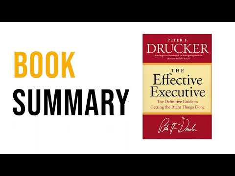 The Effective Executive by Peter F. Drucker | Free Summary Audiobook