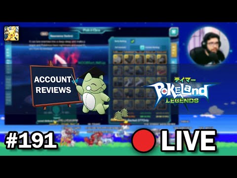 🔴 Account Reviews! Friday Night #191 - Pokeland Legends