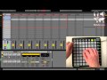 Novation Launchpad Beat Repeat Using User Mode 2