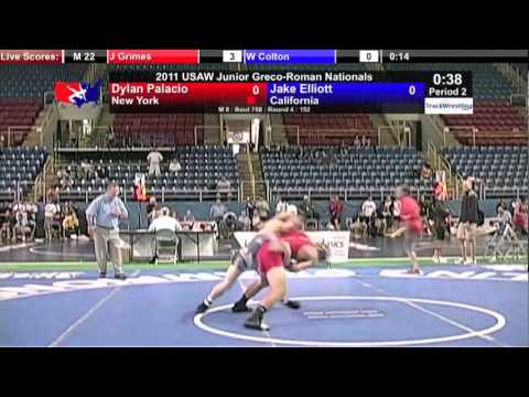 Junior Greco 152 - Dylan Palacio (NY) vs. Jake Elliott (CA)