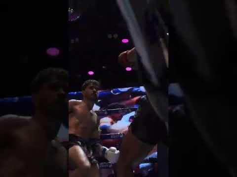 From my fight in New York for the WBC national title #kickboxer #thaifight #combatsport #muaythai