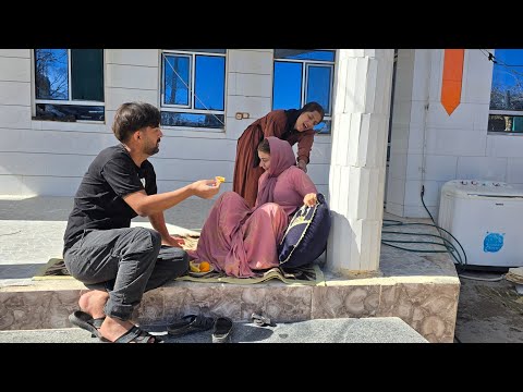 Husband's care for his first wife before pregnancy and jealousy of the second wife