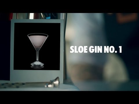 SLOE GIN NO. 1 DRINK RECIPE - HOW TO MIX
