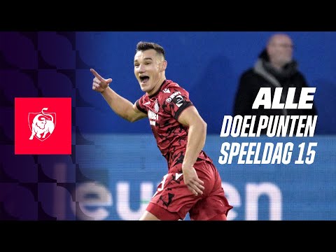 ALLE DOELPUNTEN SPEELDAG 15 👀⚽ Jupiler Pro League hoogtepunten 23/24