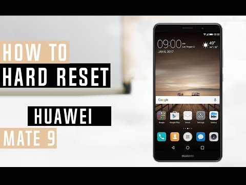 How to Restore Huawei Mate 9 to Factory Settings - Hard Reset