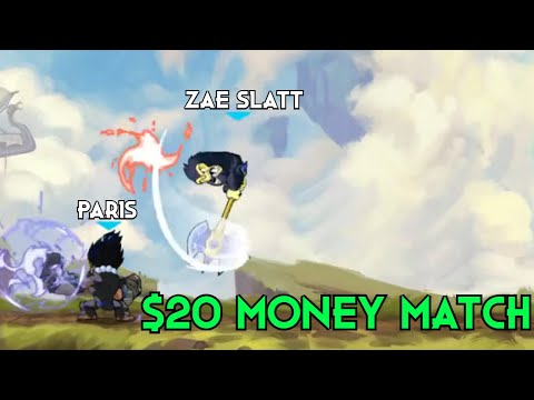 Zae Slatt vs Paris - $20 Money Match - Special Pick - NA - Brawlhalla Show Match #142