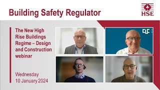 The new high rise buildings regime webinar