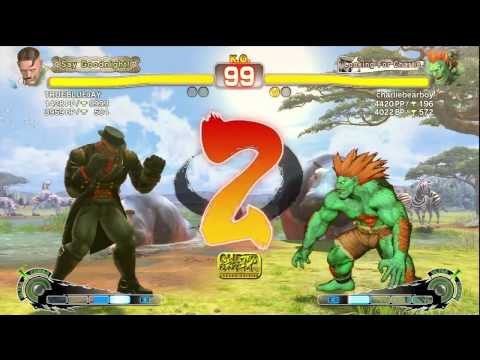SSF4AE - TRUEBLUEJAY [Dudley] VS charliebearboy [Blanka]