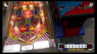 Zaccaria Pinball (Nintendo Switch Version) - Lucky Fruit Table Longplay - Warning: Flashing Lights!