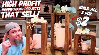 7 More Woodworking Projects That Sell - Wedding Edition- Make Money Woodworking (Episode 14)
