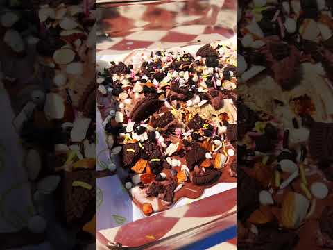 Mix white and Brown chocolate together #chocolate #shorts