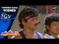 Arjun Sarja Boxing Scene And Sakkath Punching Dialogue Kannada Super Scenes Premagni Movie