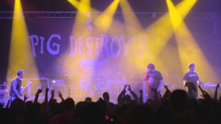 PIG DESTROYER Hyperviolet/Piss Angel/Jennifer/Cheerleader Corpses LIVE [HD]