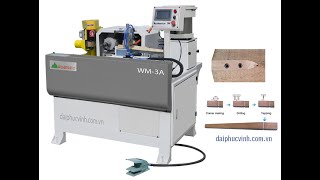 Máy phay tubi khoan cấy sò chân ghế Woodmaster
