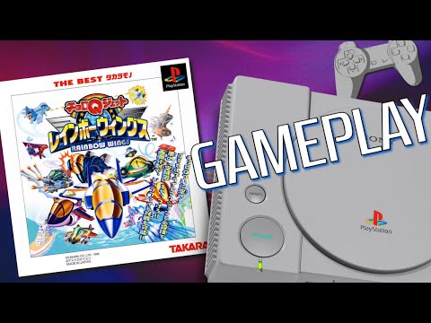 Choro Q Jet Rainbow Wings PS1 Gameplay