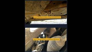 2011-2015 Kia Optima LX 2.4L GDI Oxygen Sensor Locations Sensor-1 and Sensor-2 Air/Fuel Ratio Sensor
