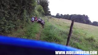 preview picture of video 'Guided Trail bike hire at Ridelimousin July 2014'