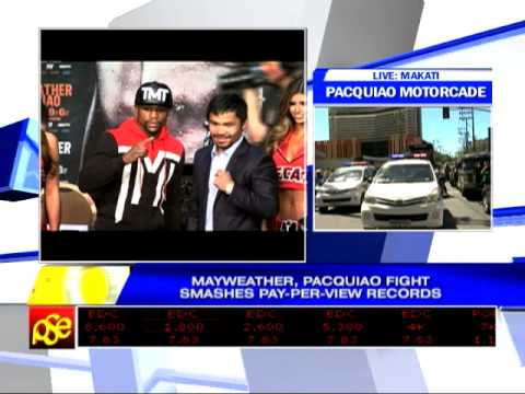 #MayPac fight smashes pay-per-view records