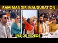 Inside Videos Ram Mandir Inauguration Katrina Alia Kangana Ranbir More