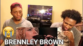 The Voice 2017 Knockouts - Brennley Brown: "Up to the Mountain" (REACTION)