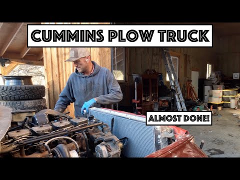 #641 - Cummins Plow Truck Is Almost Done.... It's Already Snowing Too Much!
