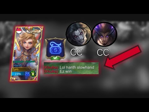 HARITH FAST HAND VS COUNTER??? TOP GLOBAL HARITH GAMEPLAY