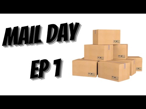 Mail Day Episode 1!! Football Cards & Stickers..
