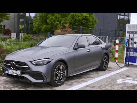 NEU Mercedes C 300 e 2022 (Plug-in-Hybrid) - Laden, Sound & FAHREN