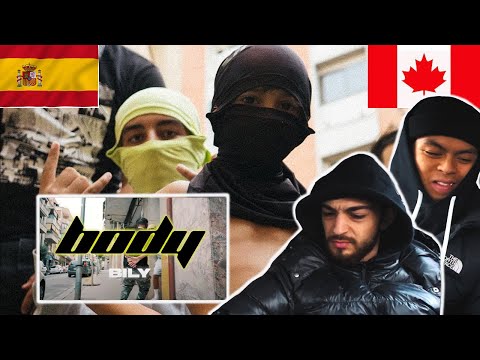 CANADIANS REACT TO SPANISH DRILL - Bily - Spanish Body[Music Video] (prod by ev1ltw) #spanishdrill
